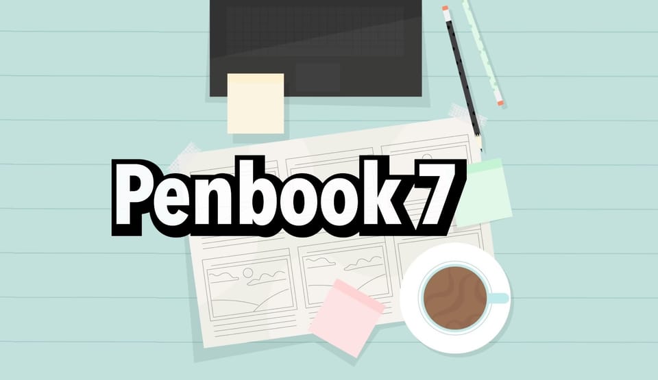 Happy 7️⃣/7️⃣! A perfect day for Penbook 7️⃣