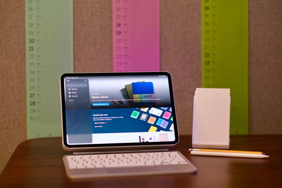 A gentler, friendlier notebook